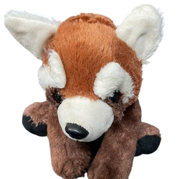 Plush Petting Zoo Red Panda Stuffed Animal 1994 11" Nursery Baby Shower Vintage - Picture 11 of 12